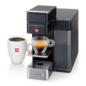 Francis Francis for Illy 60068 Y5 Duo Espresso & Coffee Machine, Black