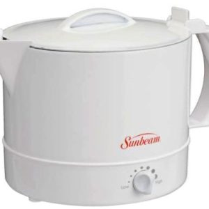 Sunbeam BVSBWH1001 Electric Hot Pot, White
