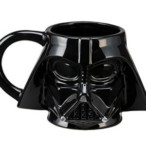 Vandor 99001 Star Wars Darth Vader Sculpted Ceramic Mug, Multicolored