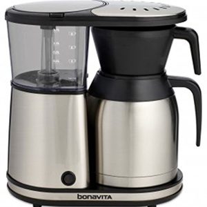 Bonavita BV1900TS 8-Cup Carafe Coffee Brewer, Stainless Steel