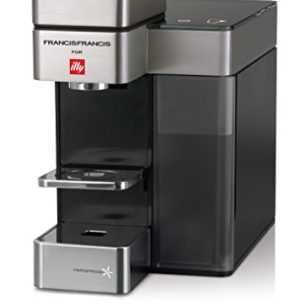Francis Francis for Illy 60071 Y5 Duo Espresso & Coffee Machine, White/Black