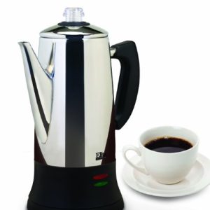 MaxiMatic EC-120 Elite Platinum 12-Cup Percolator, Stainless Steel