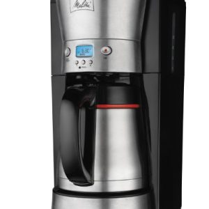 Melitta 10-Cup Coffee Maker with Vacuum Stainless Thermal Carafe (46894A)