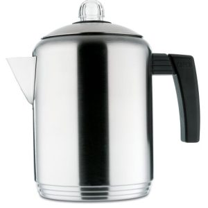 Copco Brushed 4 to 8-Cup Stainless Steel Stovetop Percolator