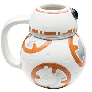 Zak! Designs Sculpted Ceramic Mug in Shape of BB-8 from Star Wars The Force Awakens,