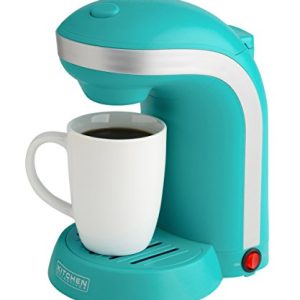 Kitchen Selectives Colors Single Serve Coffee Maker – Teal