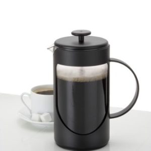 BonJour Coffee Unbreakable Plastic French Press, 33.8-Ounce, Ami-Matin(tm), Black