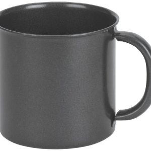 Stansport Steel Mug, 14-Ounce, Black Granite