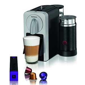 Nespresso D75-US-SI-NE Prodigio With Milk Espresso Maker, Silver