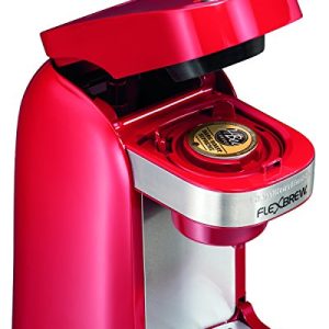 Hamilton Beach Single-Serve Coffee Maker, FlexBrew - Red (49960)