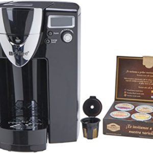 iCoffee RSS500-MOZ 72 oz Mozart Single Serve Coffee Brewer with Spin Brew Technology,