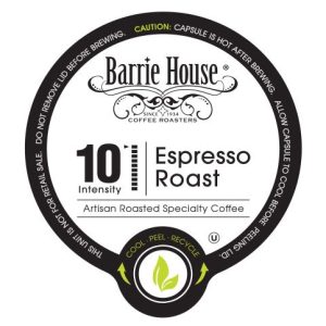 Barrie House Espresso Roast Single Cup Capsule